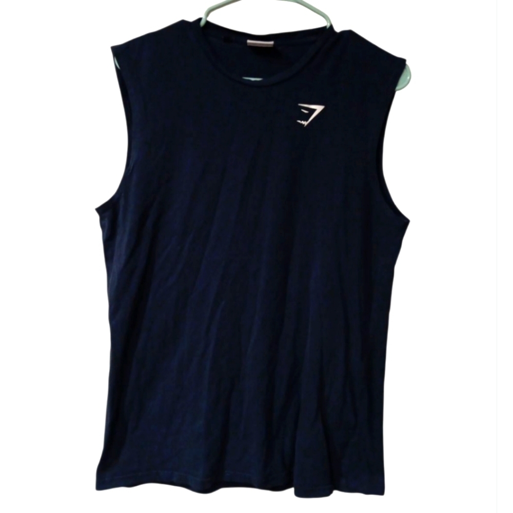 Gymshark Dark Blue Tank Top Men Sz S